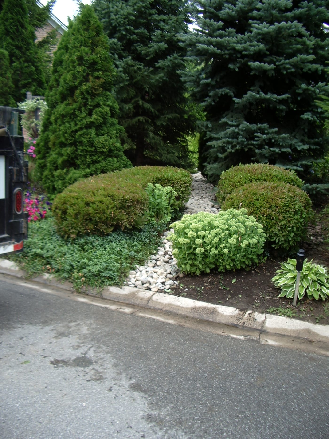 Rock Path & Garden Edge